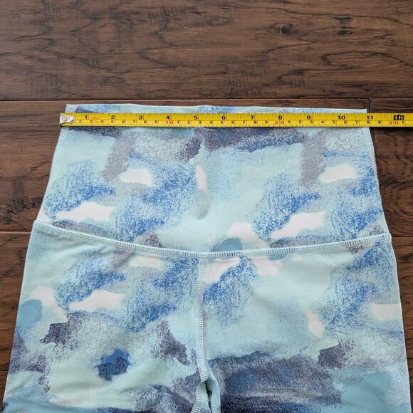 aerie leggings blue pattern size small - Picture 10 of 12